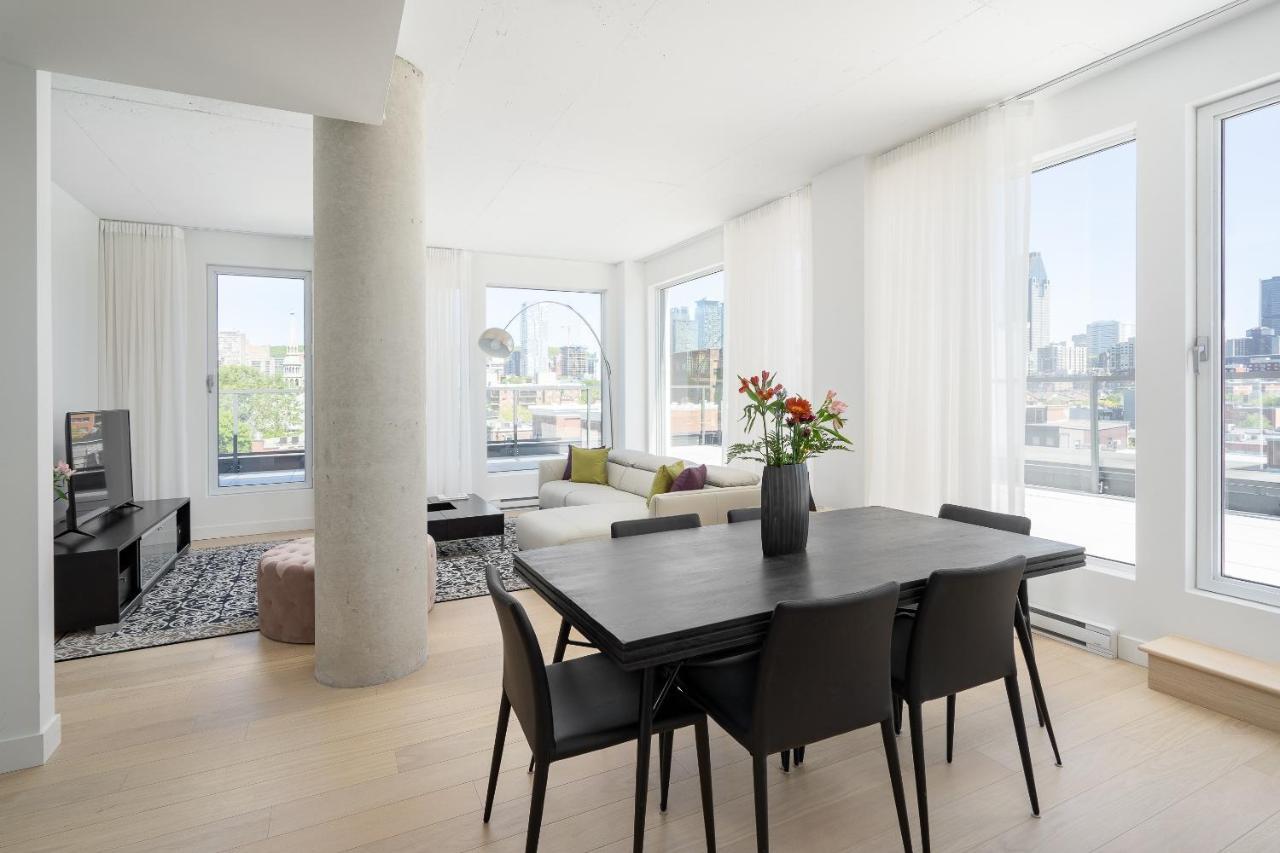 Le Se7t Penthouses Montreal Exterior foto